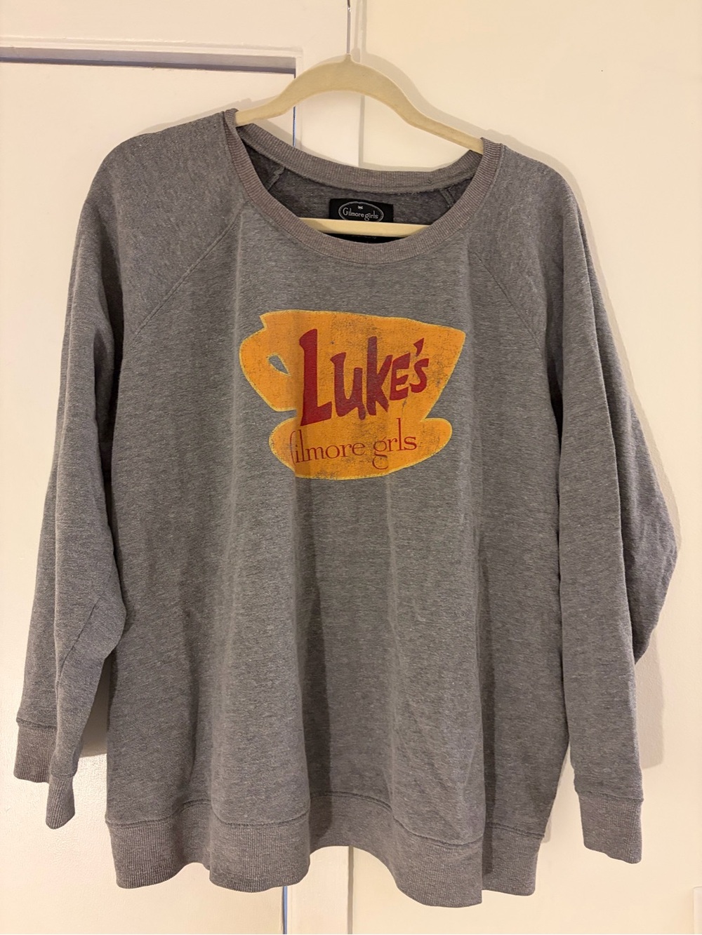 Luke's Gilmore Girls Gray Crewneck Sweatshirt